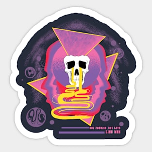 Psychedelic dreams Sticker